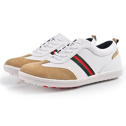 

Men's Golf Shoes Waterproof Lightweight Breathable Anti-Slip Golf Outdoor Exercise Spring, Fall, Winter, Summer White Black
