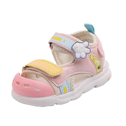 

Girls' Comfort PU Sandals Little Kids(4-7ys) Pink / Blue Summer
