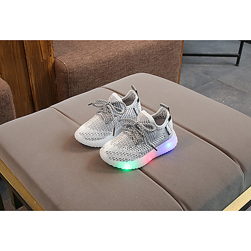

Boys' / Girls' LED Shoes Synthetics Trainers / Athletic Shoes Little Kids(4-7ys) / Big Kids(7years ) Black / Pink / Gray Spring / Summer