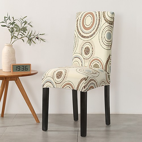 

Chair Cover Dining Chair Slipcover Super Fit Stretch Removable Washable Short Dining Chair Protector Cover Seat Slipcover for Hotel/Dining Room/Ceremony/Banquet Wedding Party
