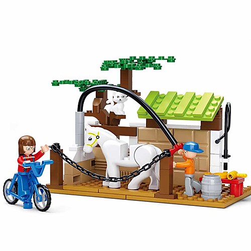 

Building Blocks Educational Toy 110 pcs Animal Series Cartoon compatible Plastic Shell Legoing Exquisite Hand-made Decompression Toys DIY Boys and Girls Toy Gift / Kid's