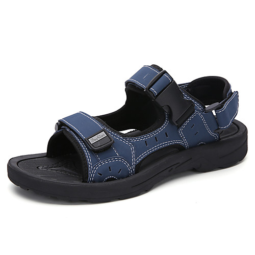 

Boys' Comfort Canvas Sandals Big Kids(7years ) Walking Shoes Black / Brown / Dark Blue Summer