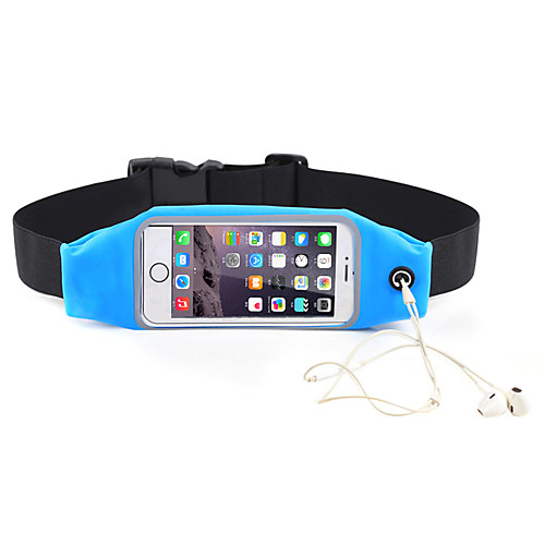 

Running Belt Fanny Pack Belt Pouch / Belt Bag for Running Hiking Outdoor Exercise Traveling Sports Bag Adjustable Waterproof Portable Tactel Lycra Men's Women's Running Bag Adults