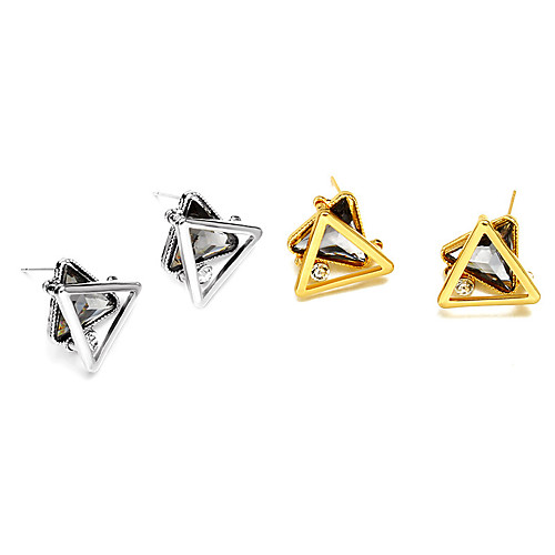 

Women's Earrings Holiday Wedding Birthday Romantic Earrings Jewelry Gold / Silver For Date Street Festival 1 Pair