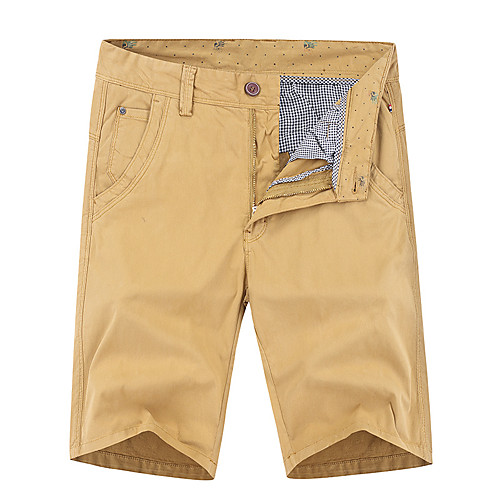 

Men's Hiking Shorts Hiking Cargo Shorts Summer Outdoor Breathable Quick Dry Sweat-wicking Comfortable Cotton Shorts Bottoms Hunting Fishing Climbing Black Army Green Khaki 28 29 30 31 32 Loose