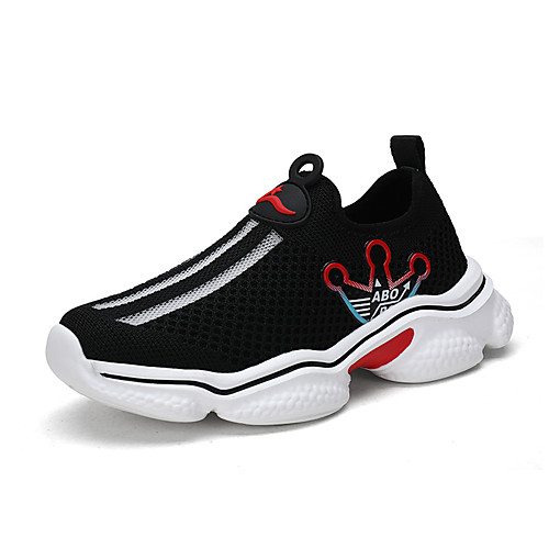 

Boys' Comfort Mesh Trainers / Athletic Shoes Little Kids(4-7ys) / Big Kids(7years ) Running Shoes / Walking Shoes White / Yellow / Red Summer / Fall / Color Block / Rubber