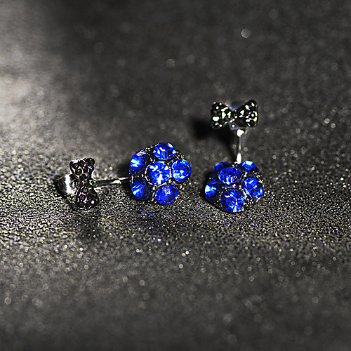 

Women's Earrings Holiday Wedding Birthday Romantic Earrings Jewelry Champagne / Blue For Date Street Festival 1 Pair