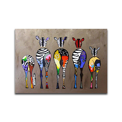 

Print Rolled Canvas Prints - Abstract Still Life Modern Art Prints Abstract Colorful Animals Poster Painting Zebra Canvas Paintings On Wall Art Pictures Home DecorationFor Living Room