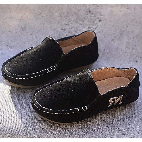 

Boys' Comfort Leather Loafers & Slip-Ons Big Kids(7years ) Black / Khaki / Green Spring