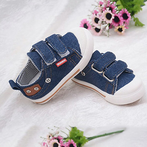 

Girls' Comfort Canvas Flats Little Kids(4-7ys) Blue / Dark Blue Summer