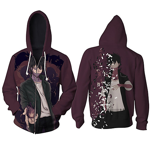 

Inspired by My Hero Academia Boko No Hero Cosplay Costume Hoodie Polyster Print Printing Hoodie For Women's / Men's