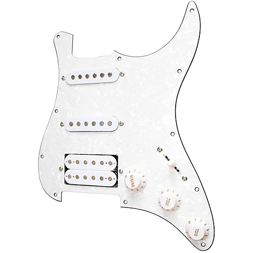 

Guitar / Pickguard Copper Mirrored 3-ply SSH Loaded Prewired Musical Instrument Accessories 28.522.52 cm Electric Guitar