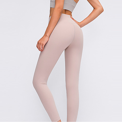 

Women's High Waist Yoga Pants Blue Black Red Brown Black Purple Green Elastane Running Fitness Gym Workout Tights Leggings Sport Activewear Breathable Tummy Control Butt Lift Moisture Wicking High