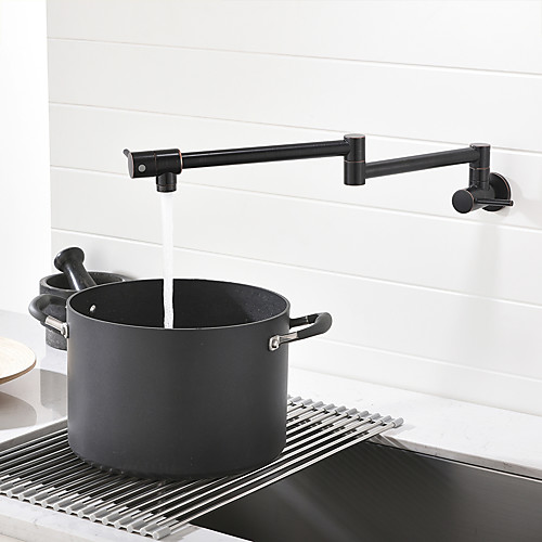 

Kitchen faucet - Two Handles One Hole Pot Filler Centerset Contemporary Kitchen Taps