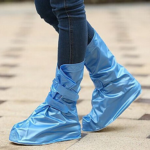 

PVC(PolyVinyl Chloride) Shoe Cover Unisex Sports & Outdoor Blue