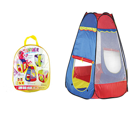 

Play Tent & Tunnel Playhouse Tent Beach Theme Foldable Cartoon Convenient Polyester Indoor Outdoor Spring Summer Fall Pop Up Indoor/Outdoor Playhouse for Boys and Girls