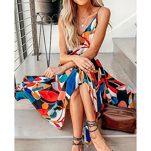 

2020 Summer Trendy Floral Print Cami Dress