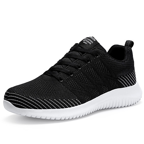 

Men's Spring & Summer / Fall & Winter Classic / British Daily Outdoor Trainers / Athletic Shoes Walking Shoes Mesh Breathable Wear Proof Black / Burgundy / Blue