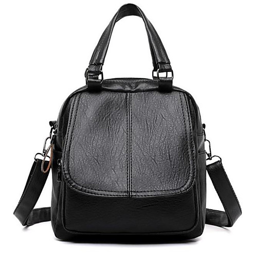 

PU Zipper Travel Bag Daily Green / Brown / Black