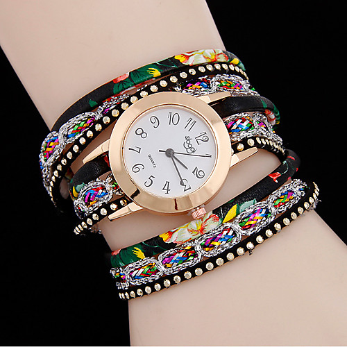 

Women's Bracelet Watch Quartz No Adorable Cool Analog Luxury Elegant - White Black Red