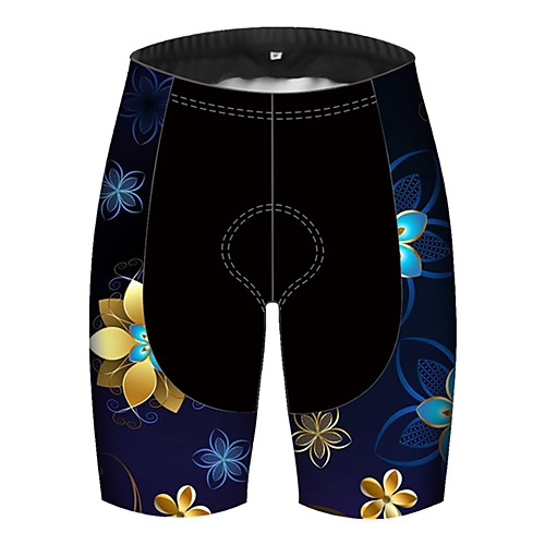 

21Grams Women's Cycling Shorts Bike Bottoms Quick Dry Sports Black / Yellow Mountain Bike MTB Road Bike Cycling Clothing Apparel Race Fit Bike Wear / Stretchy