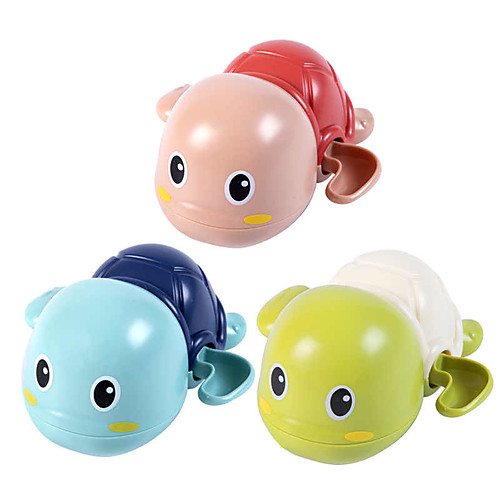 

Bath Toy Animal Bathtub Pool Toys Bathtub Toy Turtle Plastic Shell Cartoon Cute Lovely Bathroom 3 pcs Child's Toddler Summer for Toddlers, Bathtime Gift for Kids & Infants