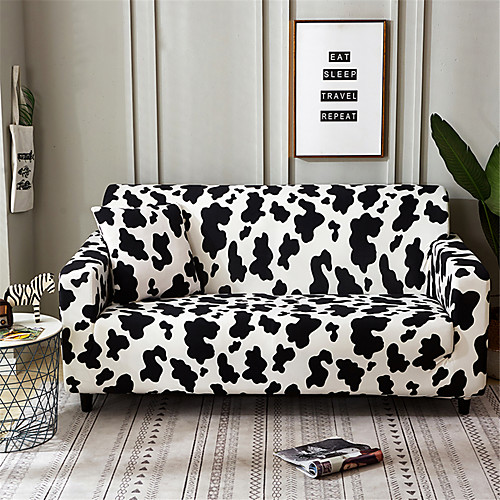 

Sofa Cover Couch Cover Furniture Protector Solid Color Soft Stretch Sofa Slipcover Super Strechable Cover Fit for Armchair/ Loveseat/ Three Seater/ Four Seater/ L Shape Sofa Easy to Install & Care (F