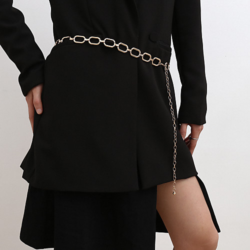 

Waist Chain Punk Casual / Sporty Women's Body Jewelry For Street Geometrical Alloy Gold Silver