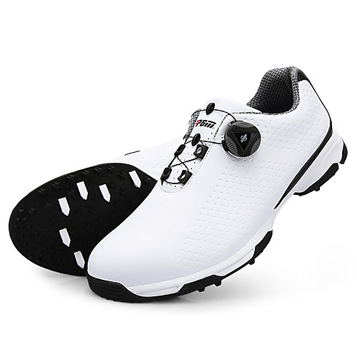 

Men's Golf Shoes Waterproof Shock Absorption Breathable Anti-Slip Golf Outdoor Exercise Spring, Fall, Winter, Summer Black Green