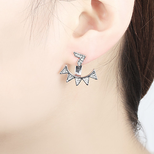 

Women's Earrings Holiday Wedding Birthday Romantic Earrings Jewelry Gold / Silver For Date Street Festival 1 Pair