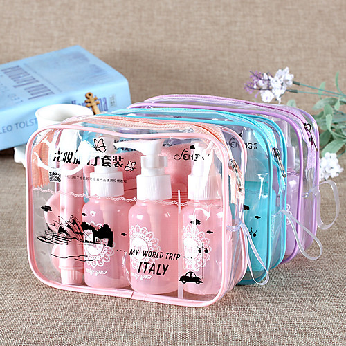 

10pcs Travel Bottle PVC(PolyVinyl Chloride) Waterproof Casual Daily