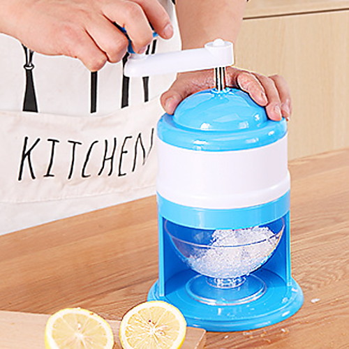 

Ice Crusher Hand Shaved Smoothies Small Household Manual Grinding Smoothie Ice Machine Mini Ice Cutte D27 H15.5cm