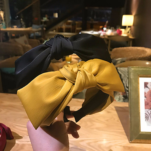 

Double Layer Cloth Hair Accessory with Flower 1 Piece Casual / Daily Wear Headpiece