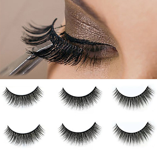 

Eyelash Extensions 1 pcs Fashionable Design Durable lasting Waterproof Lifted lashes Curly Fiber Halloween Daily Formal Evening Full Strip Lashes - Makeup Daily Makeup Party Makeup Traditional Fashion