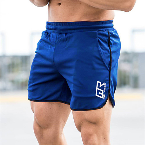 

Men's Running Shorts Sports & Outdoor Bottoms Stripe-Trim Drawstring Gym Workout Running Walking Jogging Training Quick Dry Breathable Soft Sport Stripes Black Burgundy Blue Khaki Green Navy Blue