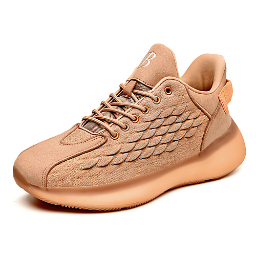 

Men's Fall / Spring & Summer Sporty / Casual Daily Outdoor Trainers / Athletic Shoes Running Shoes / Walking Shoes Mesh Breathable Non-slipping Shock Absorbing Black / Orange / Gray
