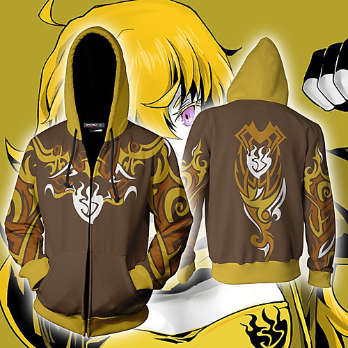 

Inspired by RWBY Cosplay Costume Hoodie Polyster Print Printing Hoodie For Men's / Women's