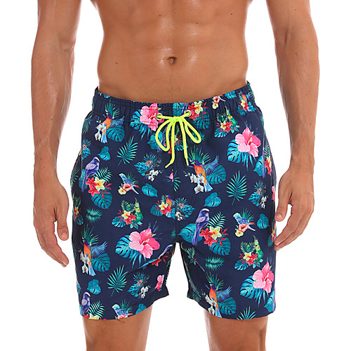 

Men's Swim Shorts Swim Trunks Diving Suit Bottoms Breathable Quick Dry Drawstring - Swimming Diving Surfing 3D Print Spring Summer