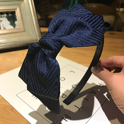 

Double Layer Cloth Hair Accessory with Flower 1 Piece Casual / Daily Wear Headpiece