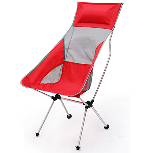 

Camping Chair Portable Foldable Washable Comfortable Aluminum Alloy Oxford for 1 person Fishing Beach Camping / Hiking / Caving Traveling Autumn / Fall Summer Yellow Red Blue Green