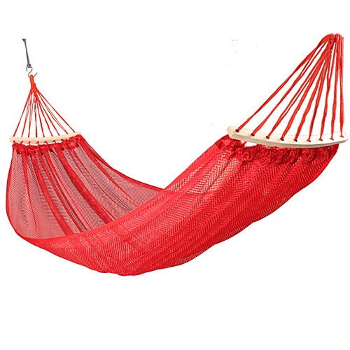 

Camping Hammock Outdoor Breathability Wearable Reusable Adjustable Flexible Folding Stainless steel Nylon PVA for 1 person Hunting Hiking Beach Blue Red Green 280125200 cm Pop Up Design