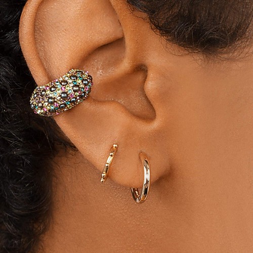 

Women's Hoop Earrings Geometrical Precious Earrings Jewelry White / Rainbow For Party 1pc