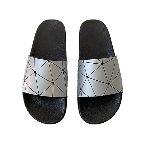 

Women's Slippers / Girls' Slippers Slide Slippers / Guest Slippers / House Slippers Casual Plastic solid color Shoes