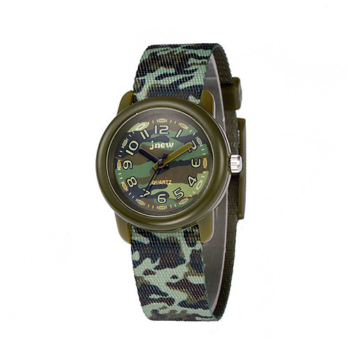 

Kids Sport Watch Quartz 30 m Water Resistant / Waterproof Day Date Analog Cartoon Fashion - Green One Year Battery Life