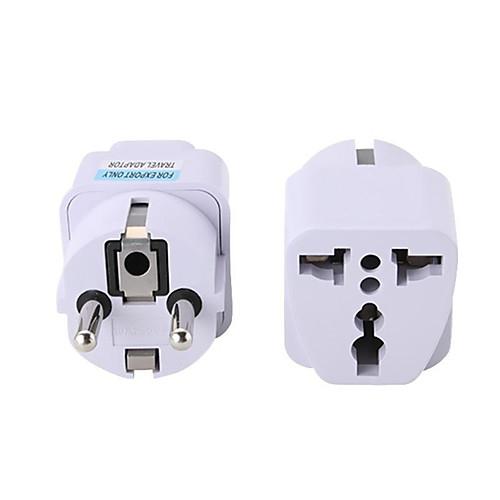 

Multifunction EU German Conversion Plug To Universal French Russian Bali The maldives Thailand Transform Plugs Travel Adapter