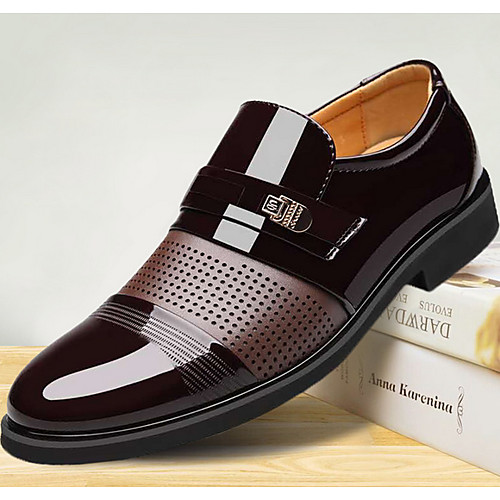 

Men's Spring & Summer Classic Daily Loafers & Slip-Ons PU Brown / Black
