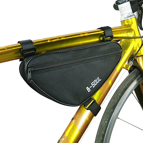 

1.8 L Waterproof Bike Frame Bag Top Tube Portable Lightweight Cycling Bike Bag Terylene Bicycle Bag Cycle Bag Similar Size Phones Outdoor Exercise