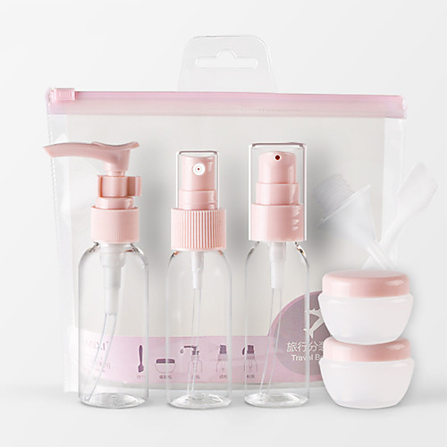 

9pcs Travel Bottle Plastic Waterproof Casual Daily