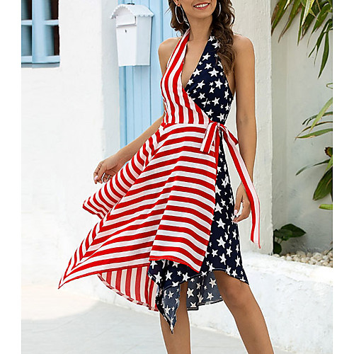 

Halter Neck Midi Sundress With Buckle