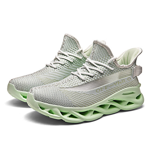 

Men's Tissage Volant Fall / Spring & Summer Trainers / Athletic Shoes Running Shoes / Walking Shoes Breathable Light Green / White / Black